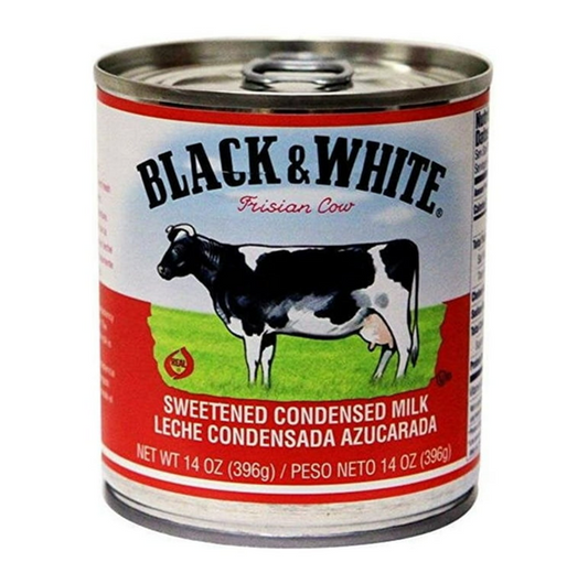 MILK CONDENSED - BLACK & WHITE