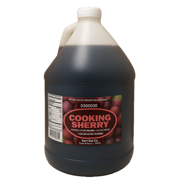 COOKING SHERRY - KARI OUT
