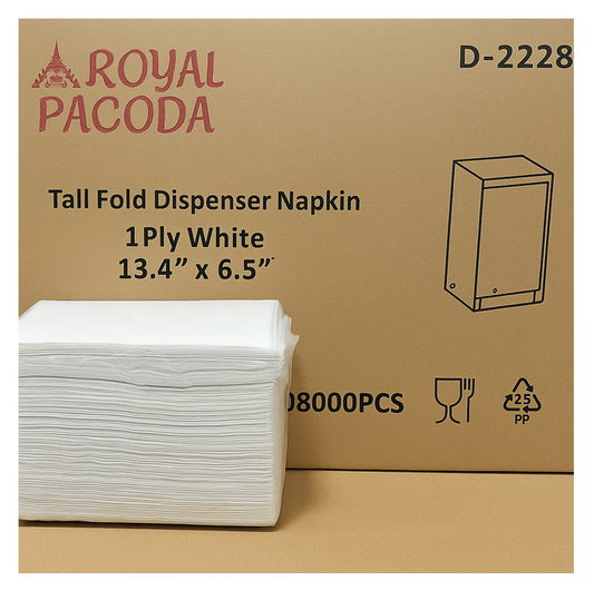 NAPKIN TALLFOLD DISPENSER - ROYAL PAGODA