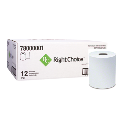ROLL TOWEL WHITE - RIGHT CHOICE