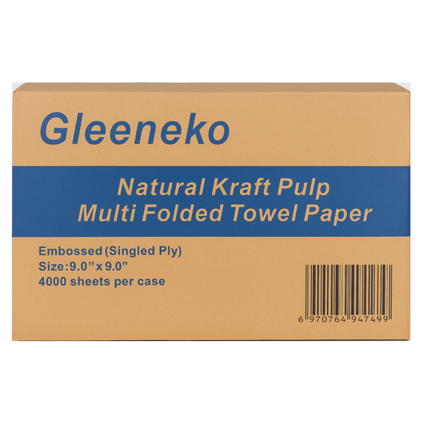 MULTIFOLD PAPER TOWEL BROWN - GLEENEKO BAYPLUS GLOBAL