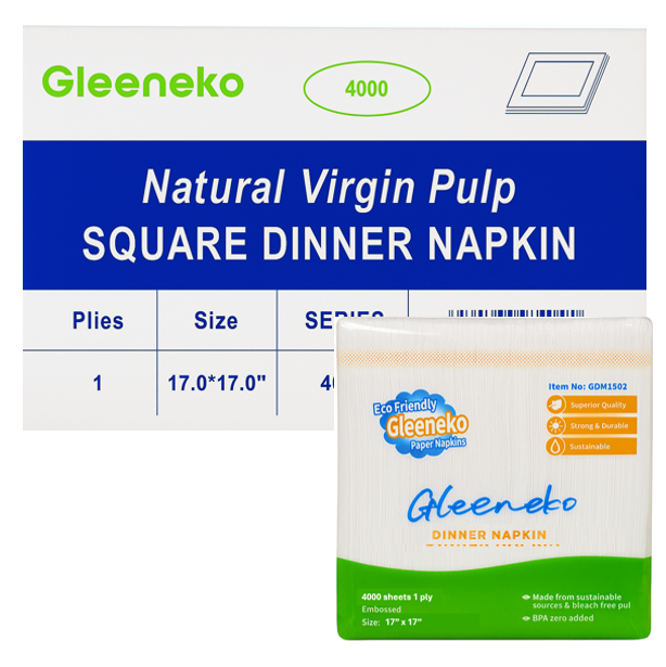 NAPKIN WHITE 1PLY- GLEENEKO BAYPLUS GLOBAL