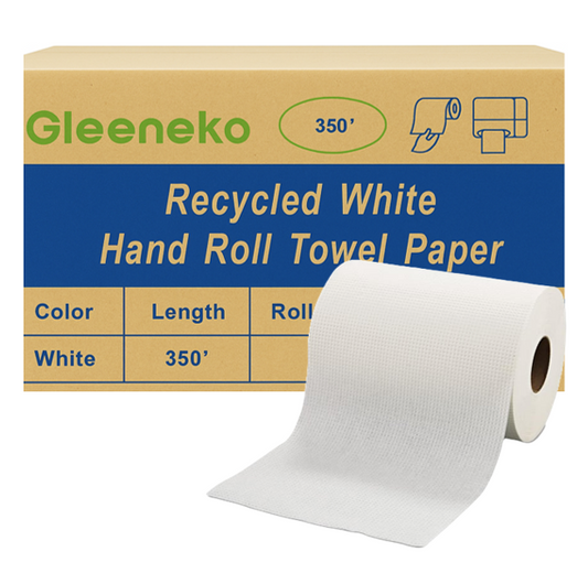 HAND ROLL TOWEL WHITE 350'- GLEENEKO BAYPLUS GLOBAL