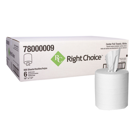 CENTER PULL TOWEL 2PLY - RIGHT CHOICE