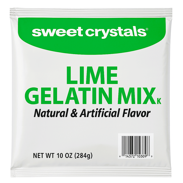 GELATIN LIME - SWEET CRYSTAL