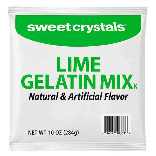 GELATIN LIME - SWEET CRYSTAL