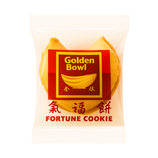 FORTUNE COOKIE- GOLDEN BOWL