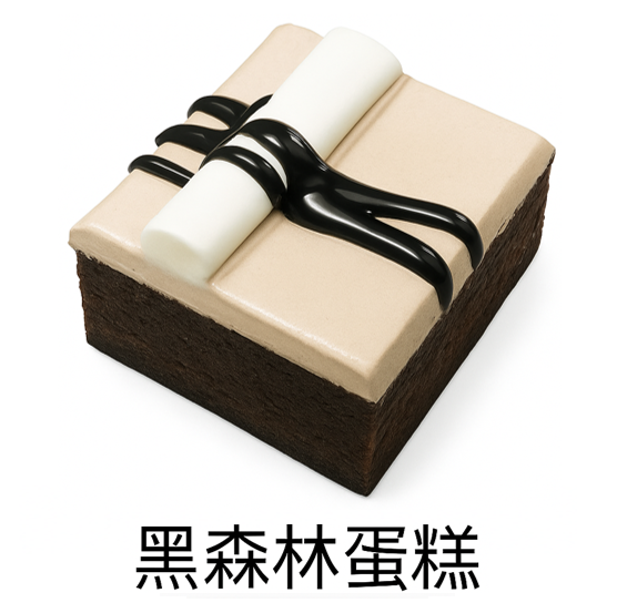 CAKE (J) BLACK FOREST CAKE