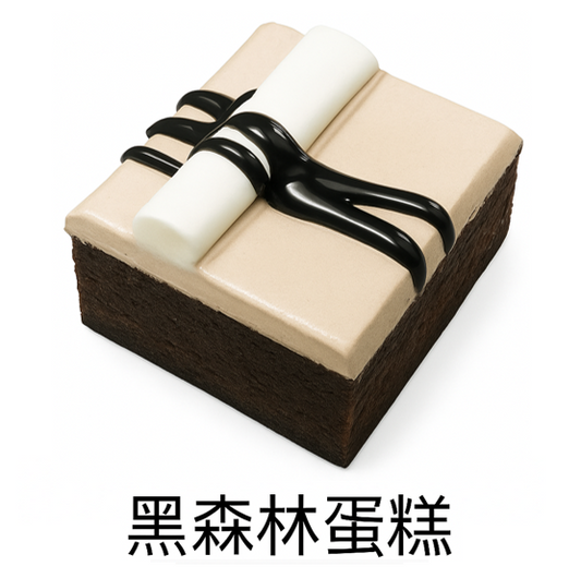 CAKE (J) BLACK FOREST CAKE