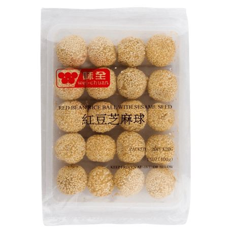 SESAME BALL WITH RED BEAN - WEI CHUAN