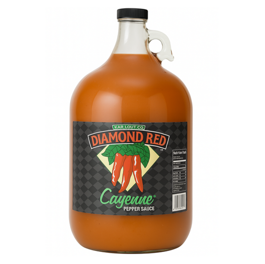 HOT SAUCE CAYENNE DIAMOND RED - KARI OUT