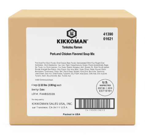 TONKOTSU RAMEN SOUP MIX - KIKKOMAN