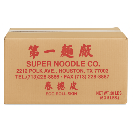 EGG ROLL SKIN 7x7 - SUPER NOODLE