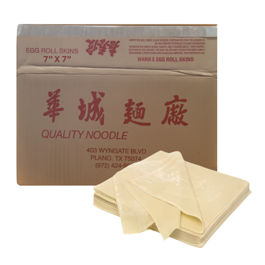 EGG ROLL SKIN 7x7 - QUALITY NOODLE