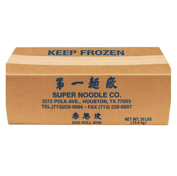 EGG ROLL SKIN 6x6 - SUPER NOODLE