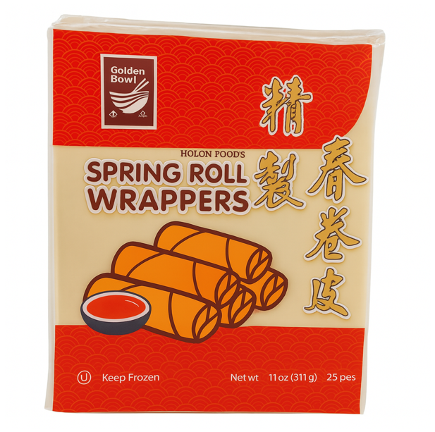 SPRING ROLL WRAPPER 7.5" - GOLDEN BOWL