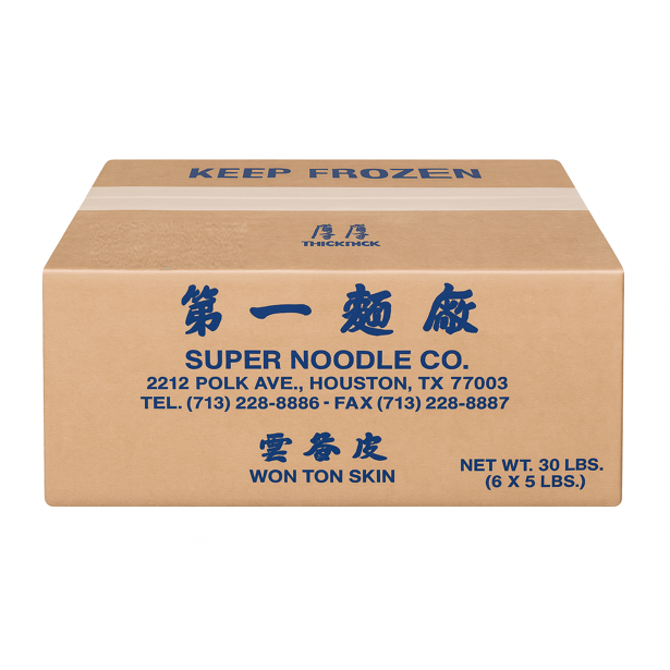 WONTON SKIN THICK - SUPER NOODLE