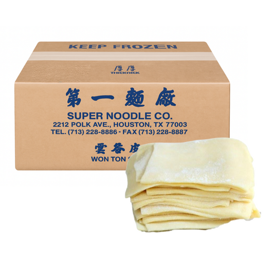 WONTON SKIN THICK - SUPER NOODLE