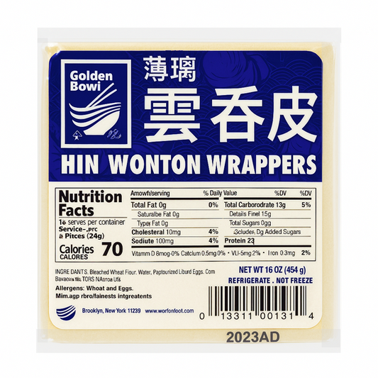 WONTON THIN NEW YORK - GOLDEN BOWL