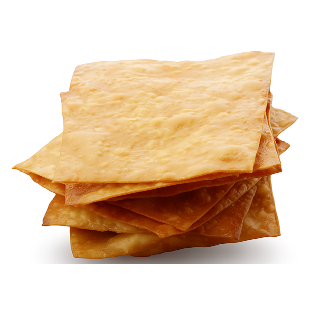 WONTON WRAPPER FRIED #45 THICK - GOLDEN BOWL