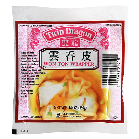 WONTON WRAP - TWIN DRAGON