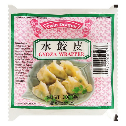 DUMPLING WRAPPERS GYOZA - TWIN DRAGON
