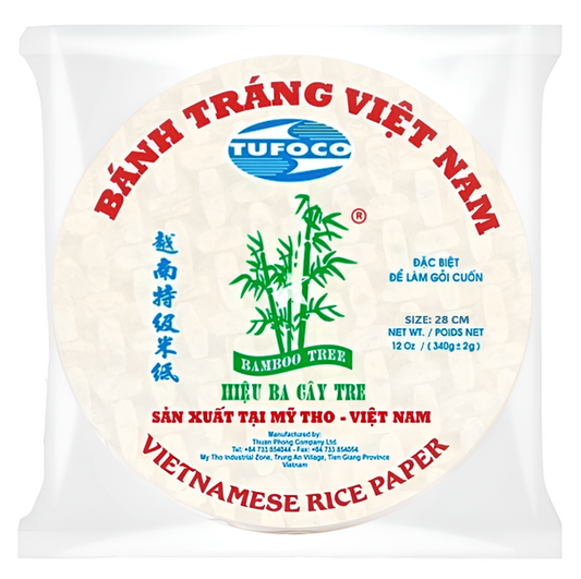 RICE PAPER 28CM - BAMBOO TREE