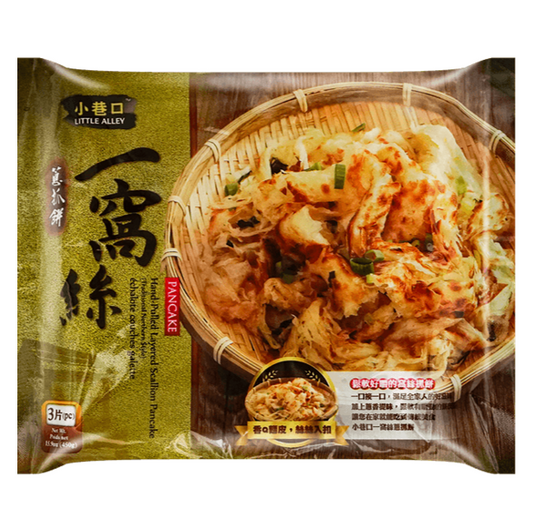 PANCAKE HAND-PULL LAYERED SCALLION - LITTLE ALLEY