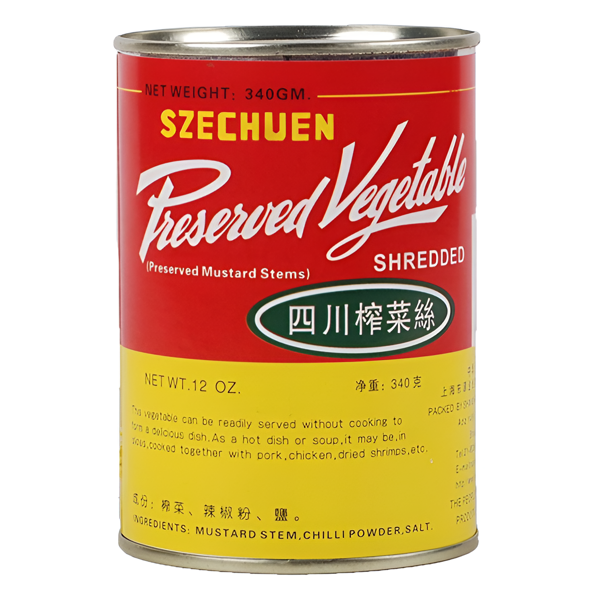 SICHUAN VEGETABLE STRIP