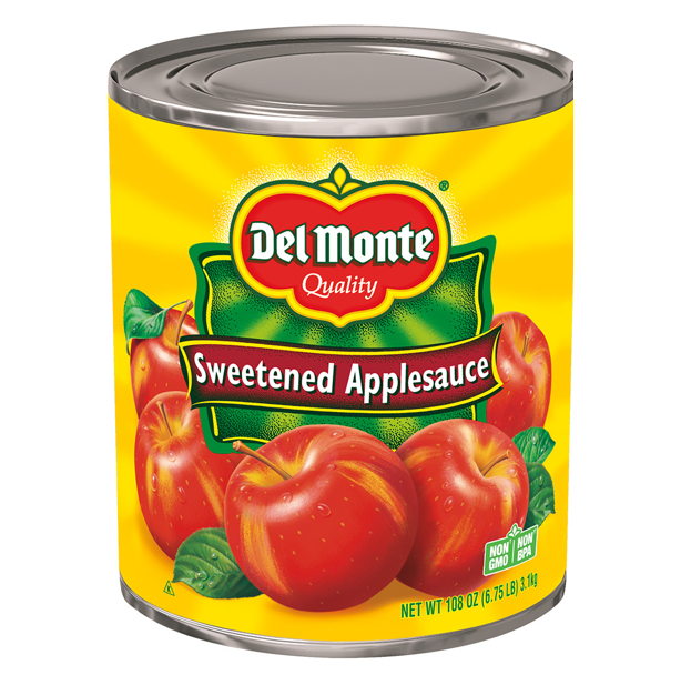 APPLE SAUCE SWEETENED - DEL MONTE