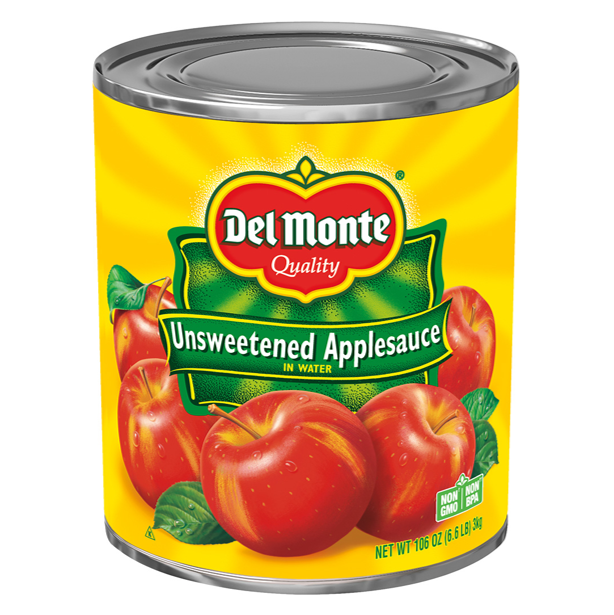 APPLE SAUCE UNSWEETENED - DEL MONTE