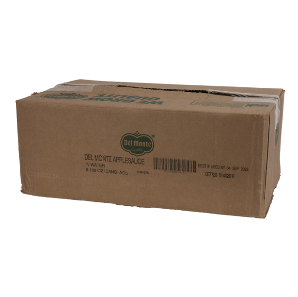 APPLE SAUCE UNSWEETENED - DEL MONTE