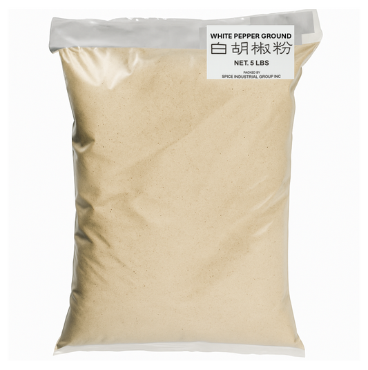 WHITE PEPPER GROUND IN BAG - SPICY WORLD