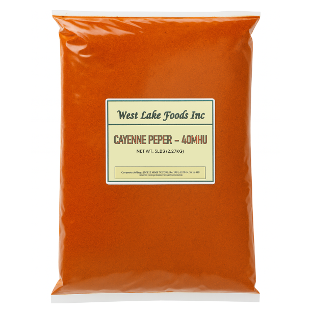 CAYENNE PEPPER POWDER 40MHU - WEST LAKE