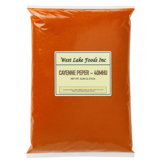 CAYENNE PEPPER POWDER 40MHU - WEST LAKE