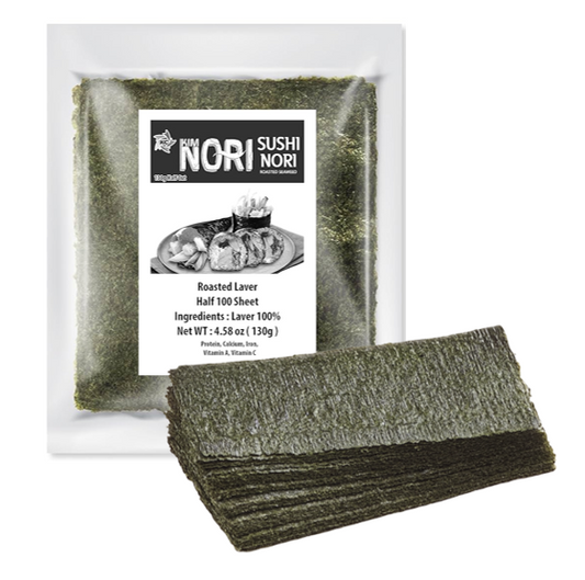 SEAWEED DRIED HALF - KIMNORI