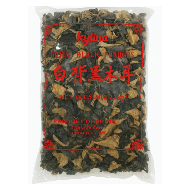 DRIED WOOD BLACK FUNGUS WHOLE
