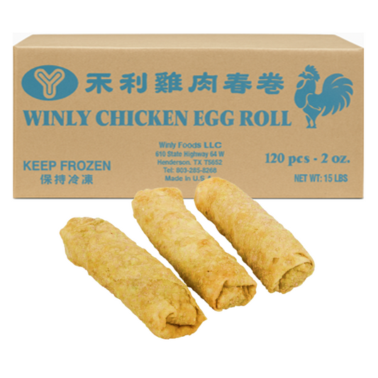 EGG ROLL CHICKEN 2OZ - WINLY