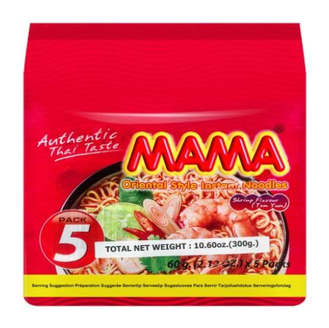 NOODLE INSTANT SHRIMP TOM YUM - MAMA