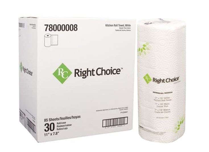 KITCHEN ROLL TOWEL - RIGHT CHOICE