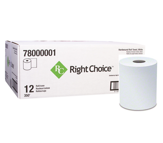 ROLL TOWEL WHITE - RIGHT CHOICE