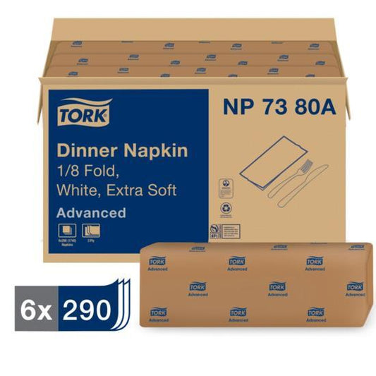 NAPKIN 3PL 1/8FOLD  - TORK